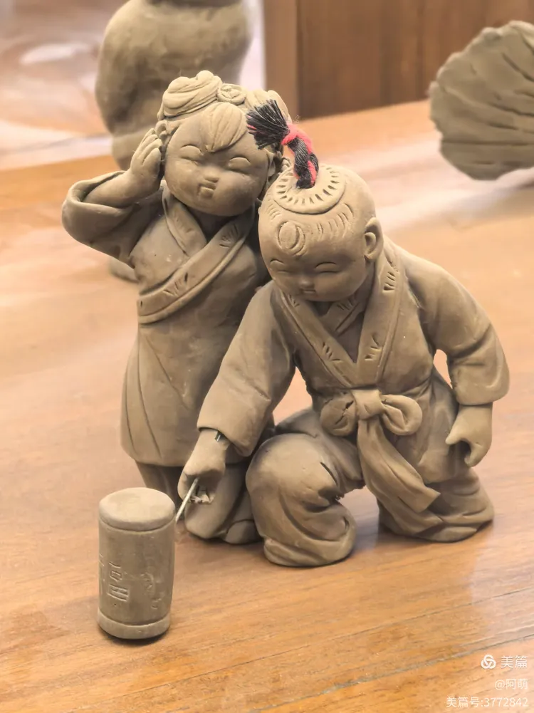 无锡市惠山泥人厂作品手艺人作品陈列展